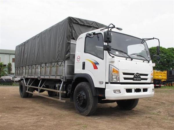 Xe tải thùng TMT 7 tấn, thùng chassis dài 8 mét – 1 cầu
